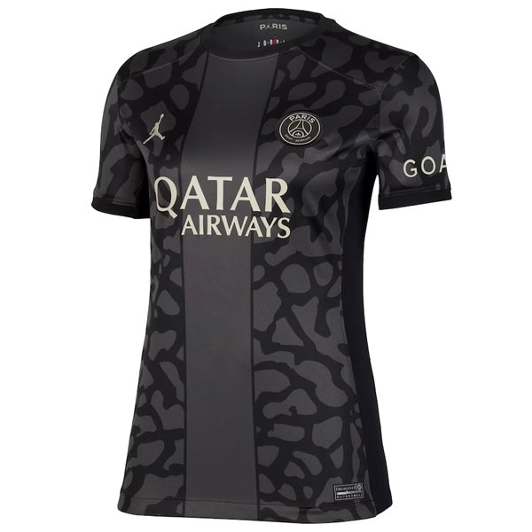 Camiseta Paris Saint Germain Replica Tercera Ropa Mujer 2023/24